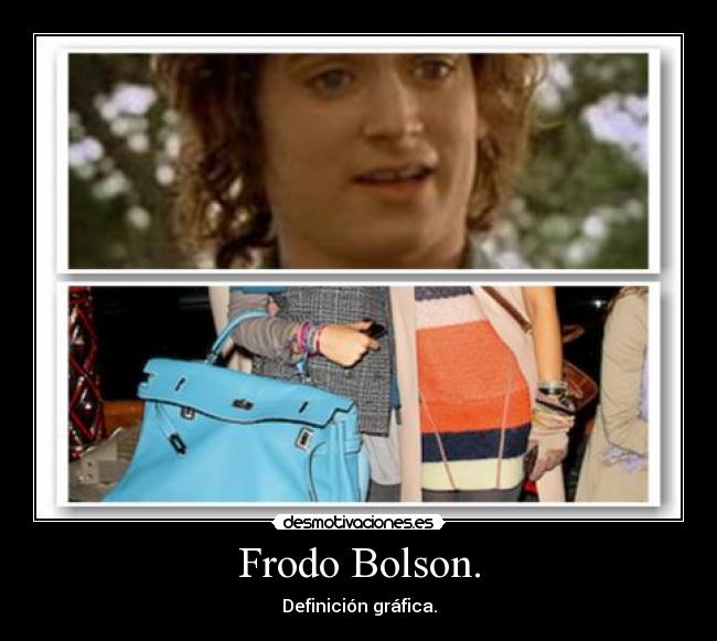 carteles frodo bolson desmotivaciones