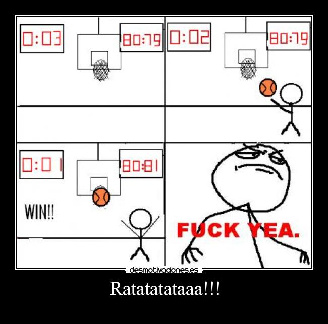 carteles motivacion canasta baloncesto fuck yea desmotivaciones