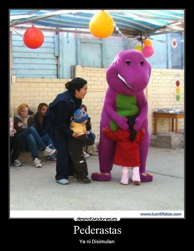 carteles barney desmotivaciones