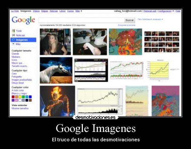 Google Imagenes - El truco de todas las desmotivaciones