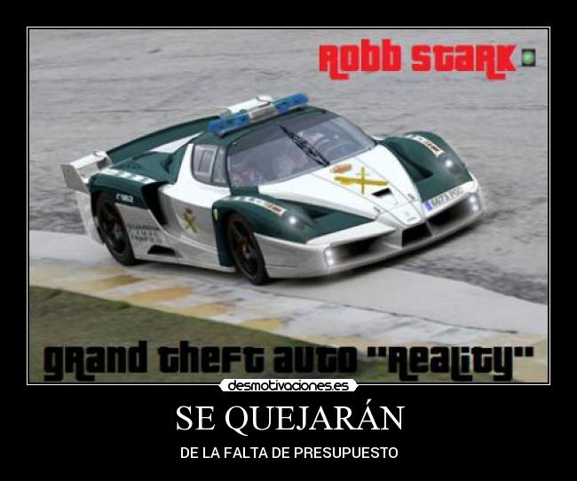 SE QUEJARÁN - DE LA FALTA DE PRESUPUESTO