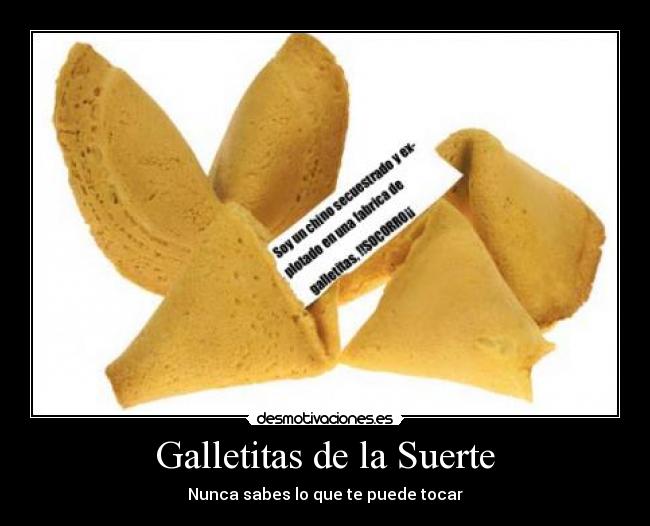 Galletitas de la Suerte -