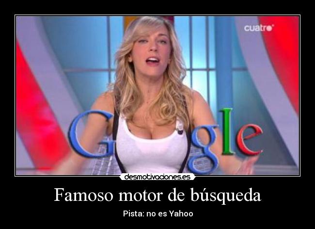 Famoso motor de búsqueda -