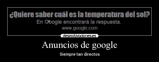 Anuncios de google - 