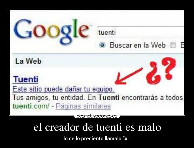 el creador de tuenti es malo -