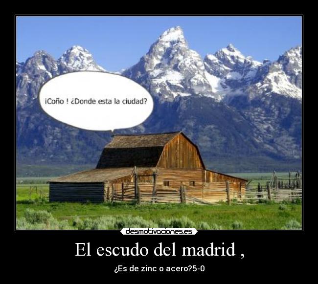 El escudo del madrid , -
