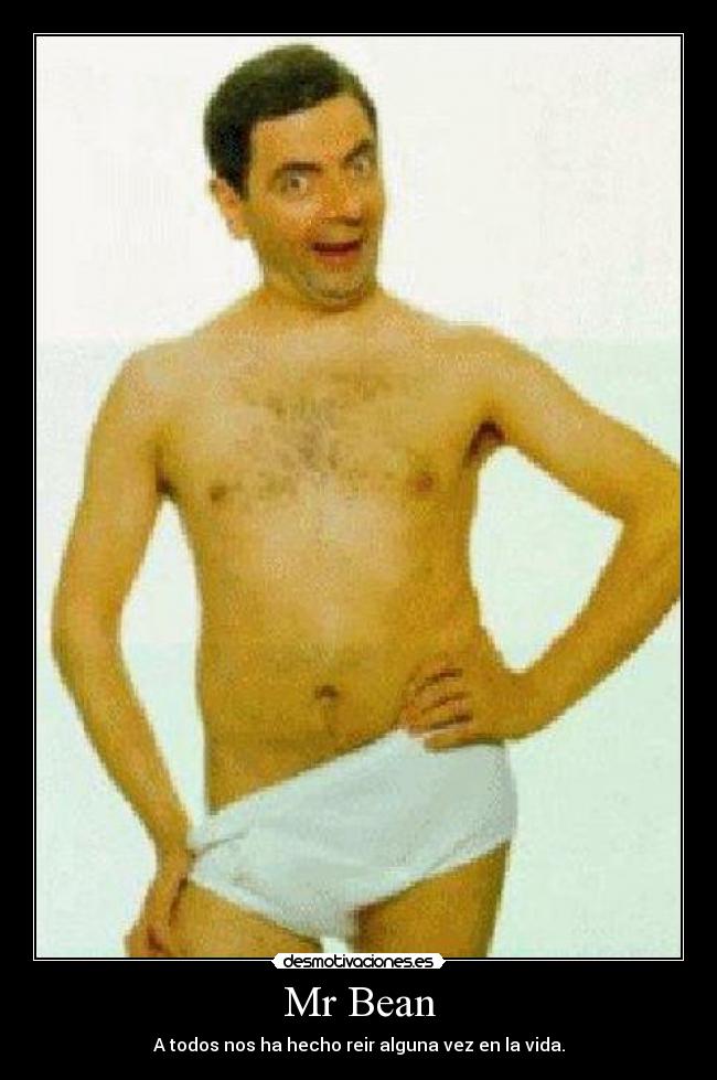 Mr Bean - A todos nos ha hecho reir alguna vez en la vida.