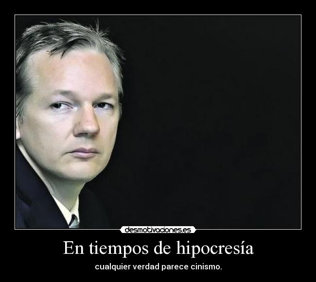 En tiempos de hipocresía -