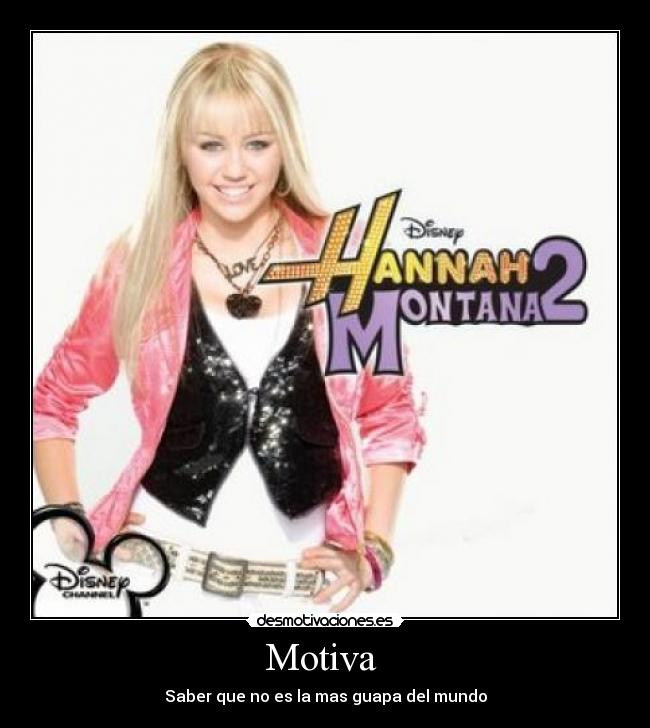 Motiva - Saber que no es la mas guapa del mundo