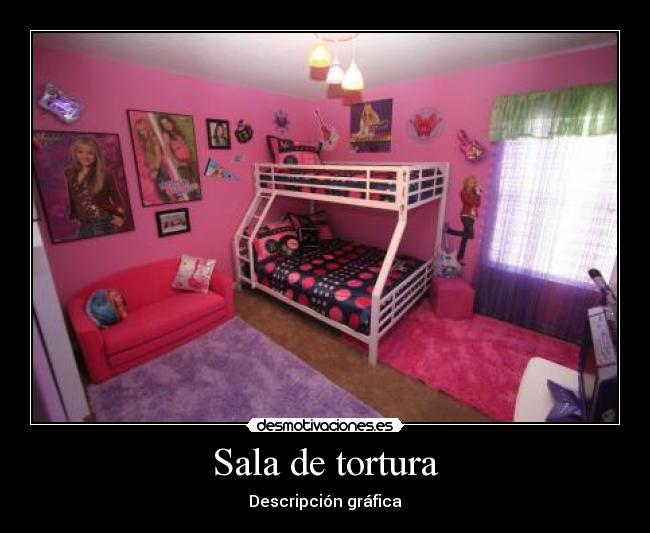 Sala de tortura - Descripción gráfica