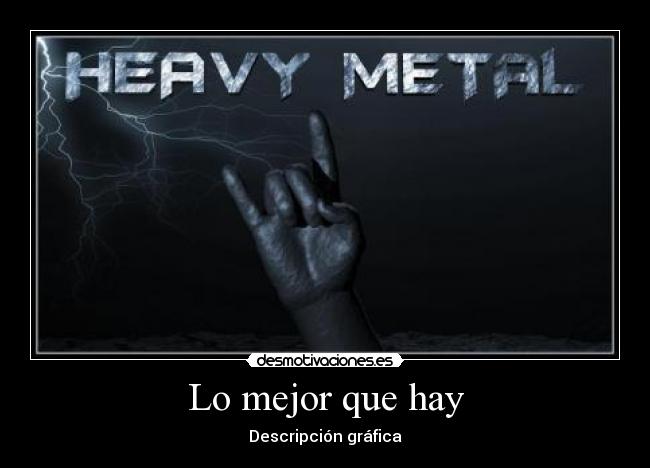 carteles heavy metal desmotivaciones
