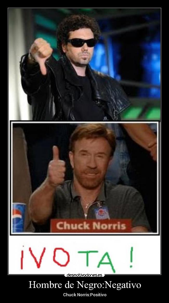 Hombre de Negro:Negativo -