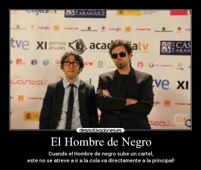 El Hombre de Negro -
