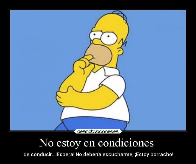 No estoy en condiciones  - 