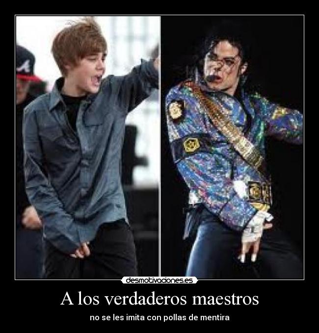 A los verdaderos maestros - 