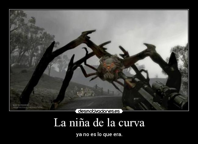La niña de la curva -