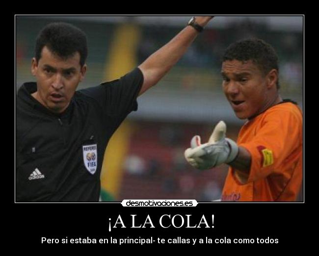 ¡A LA COLA! -