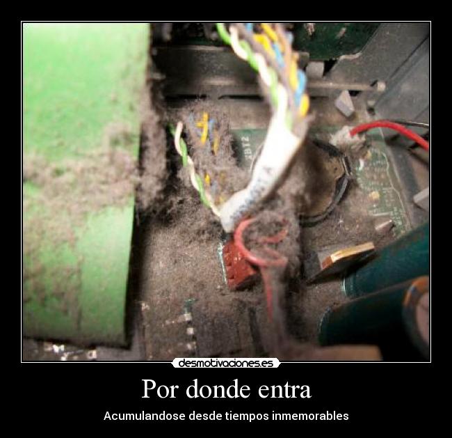 Por donde entra -