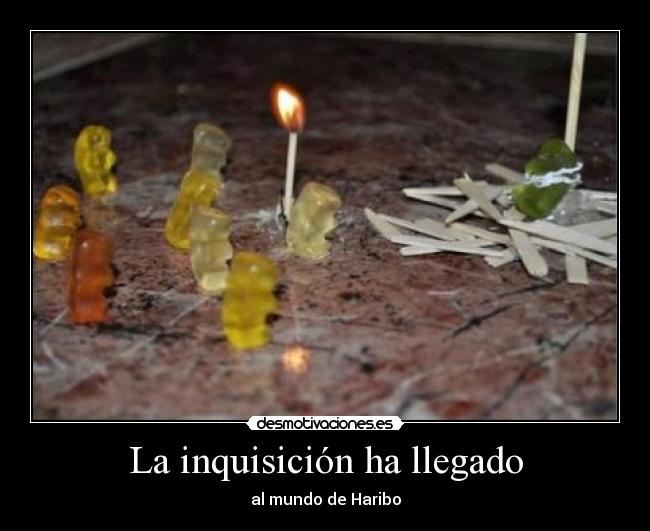 La inquisición ha llegado -