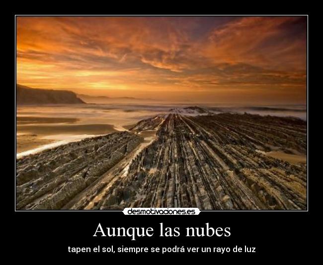Aunque las nubes - 