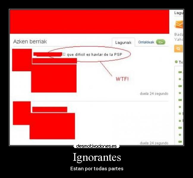 Ignorantes -