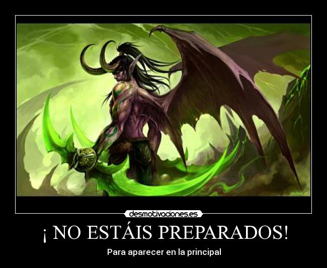 ¡ NO ESTÁIS PREPARADOS! - 