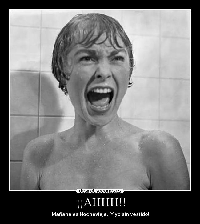 ¡¡AHHH!! - Mañana es Nochevieja, ¡Y yo sin vestido!