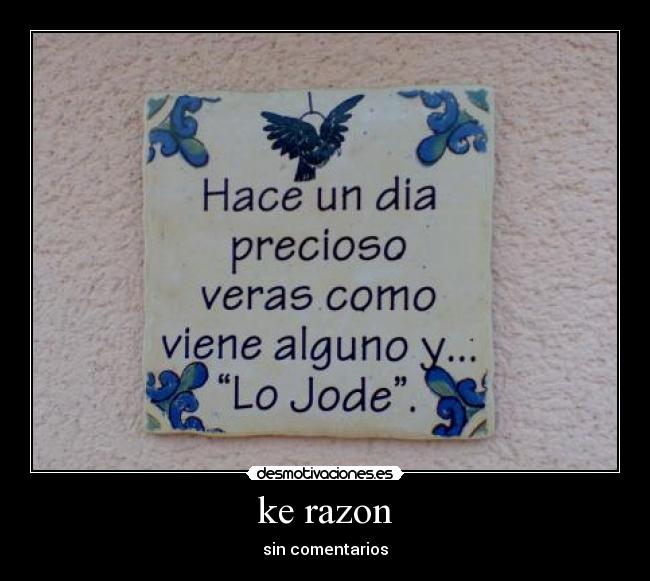 ke razon -