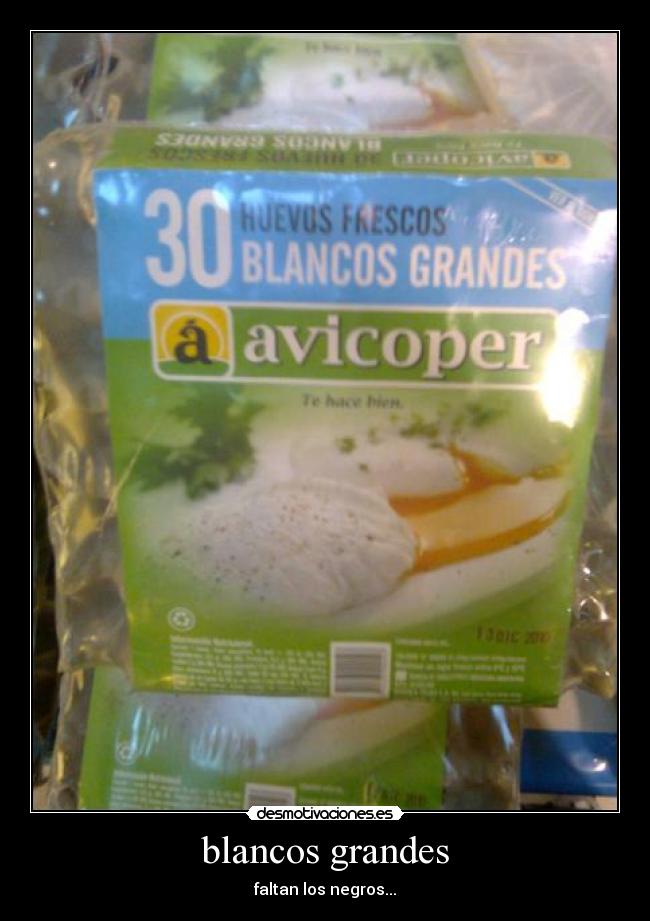 blancos grandes - 