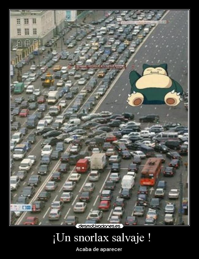 carteles snorlax desmotivaciones