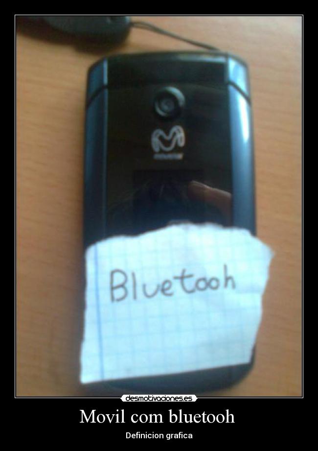 Movil com bluetooh -