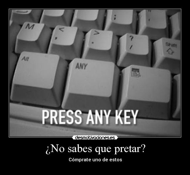 ¿No sabes que pretar? - Cómprate uno de estos