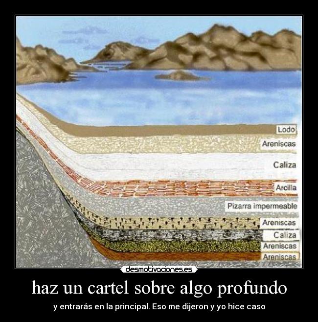 carteles subsuelo profundo desmotivaciones