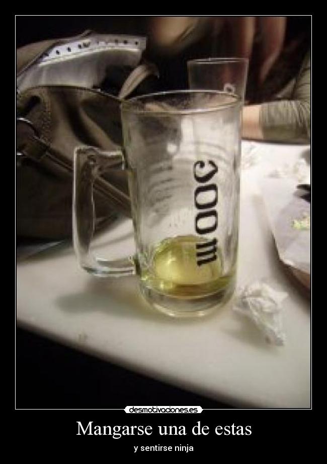 Mangarse una de estas - 