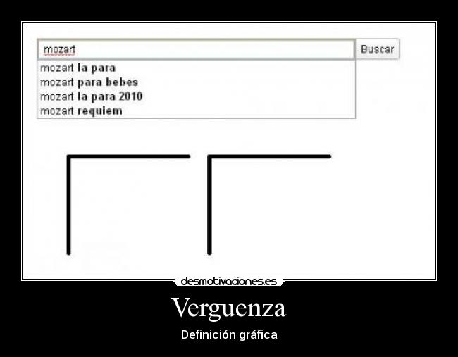 Verguenza - Definición gráfica