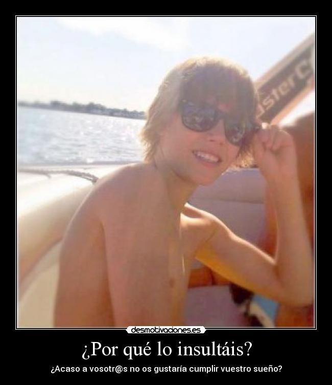 carteles justin bieber sueno desmotivaciones