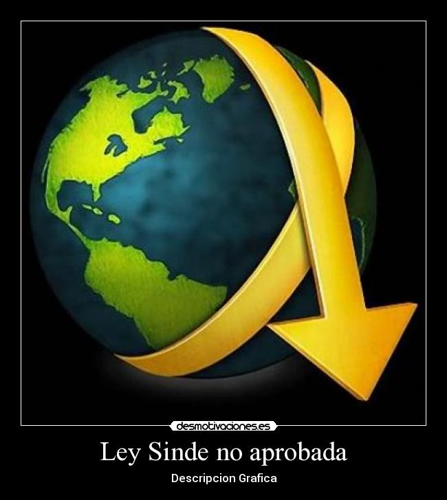 Ley Sinde no aprobada -