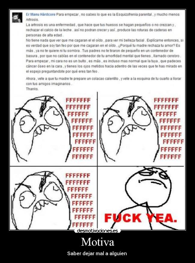 Motiva - Saber dejar mal a alguien