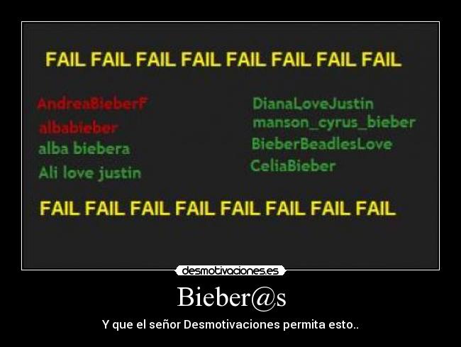 Bieber@s -