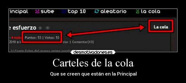 carteles desmotivaciones