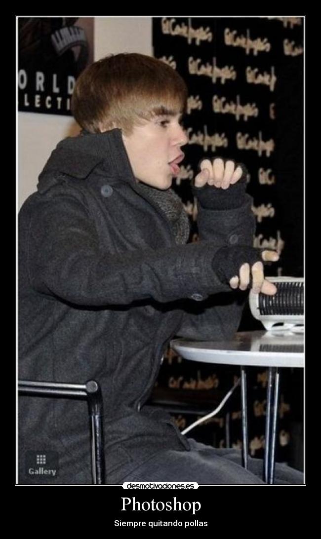 Photoshop - Siempre quitando pollas