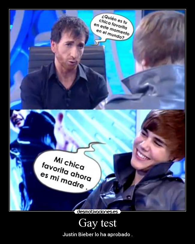Gay test - 