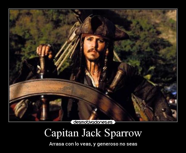Capitan Jack Sparrow - 