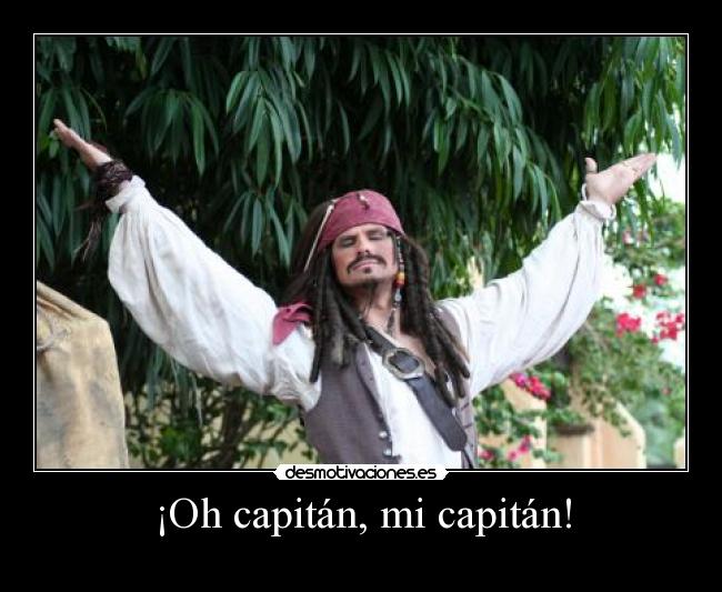 carteles fj jack sparrow piratas del caribe desmotivaciones