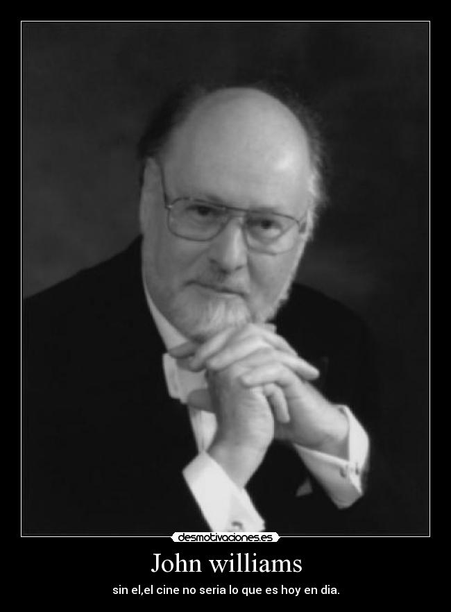 carteles john williams desmotivaciones