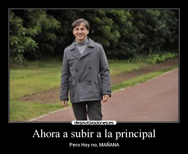 Ahora a subir a la principal - 