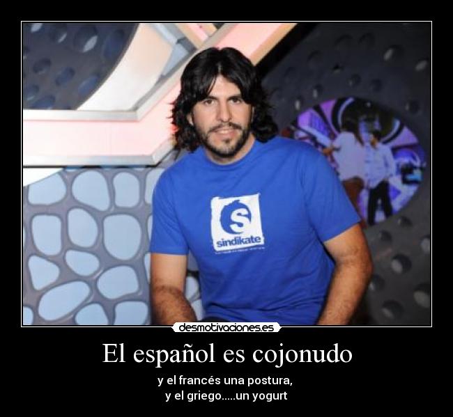 El español es cojonudo -