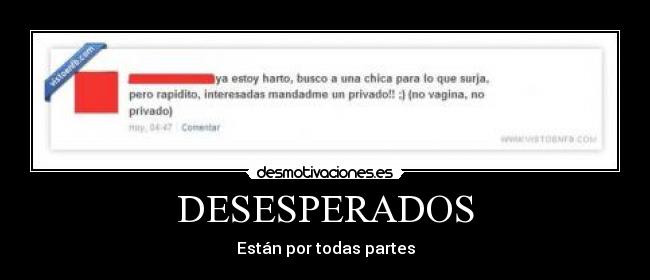 DESESPERADOS -