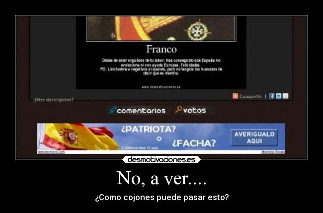 No, a ver.... - 