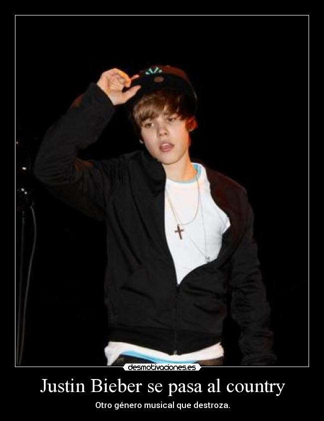 Justin Bieber se pasa al country - 
